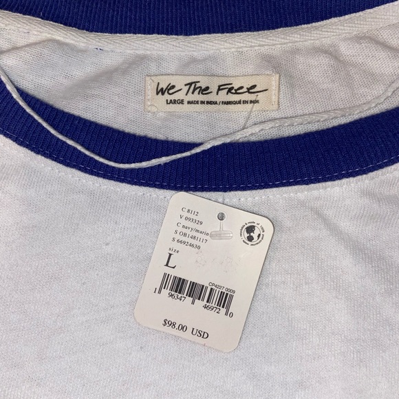 Free people we the free bandana dreams tee NWT - Picture 4 of 5